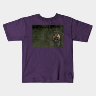 duck preening Kids T-Shirt